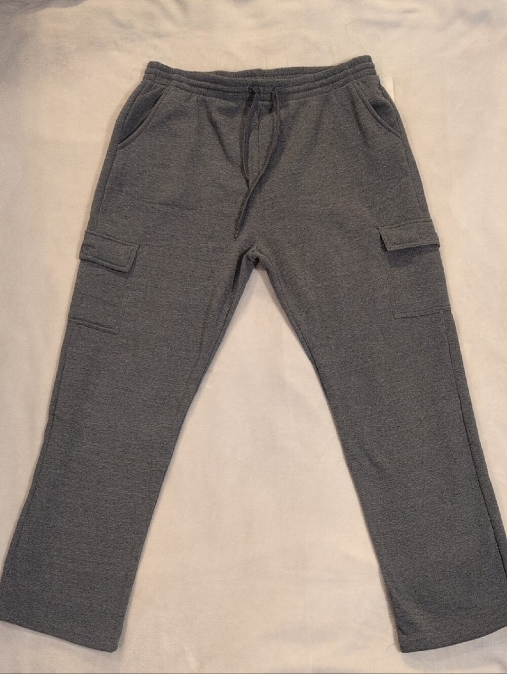 NWT Open Trails Gray Cargo Jogger Sweatpants Men’s XL